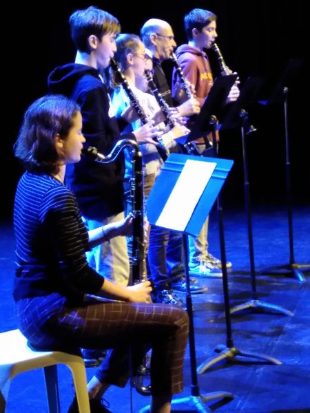 Audition classe clarinette école de musique de Trévoux