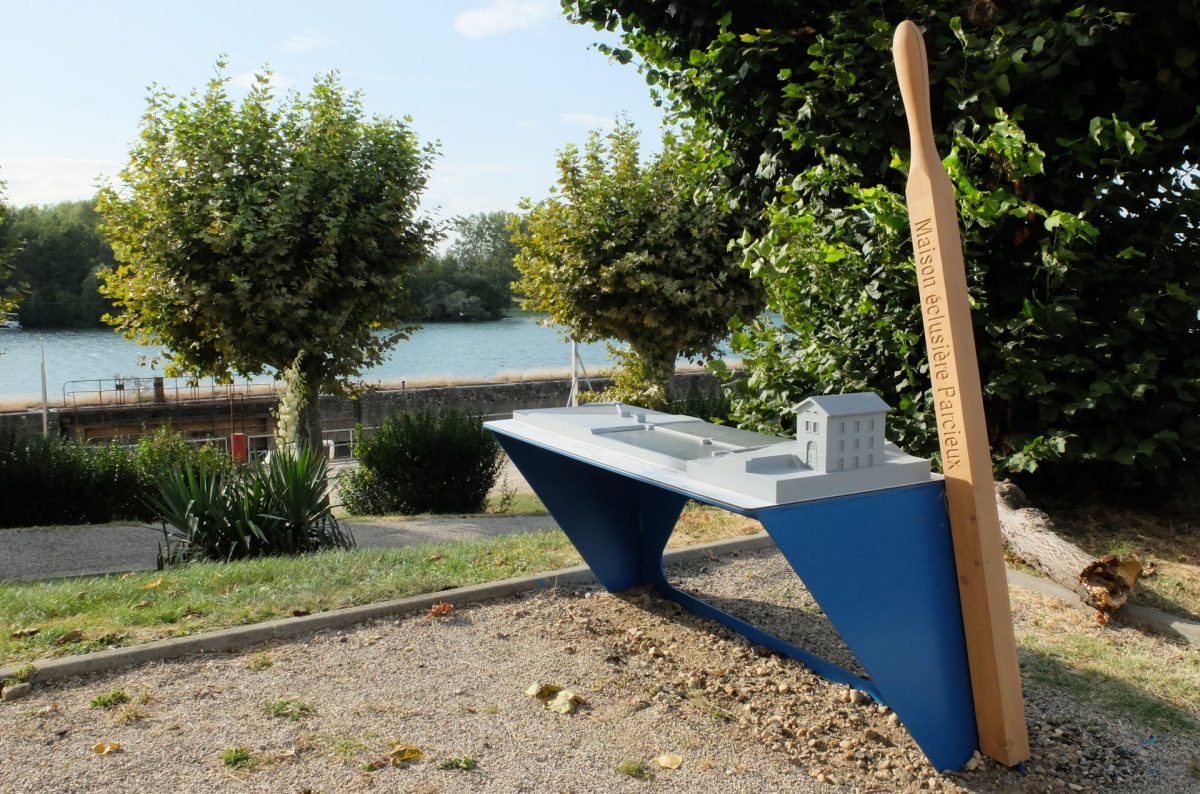 Maquette de la Maison Eclusière