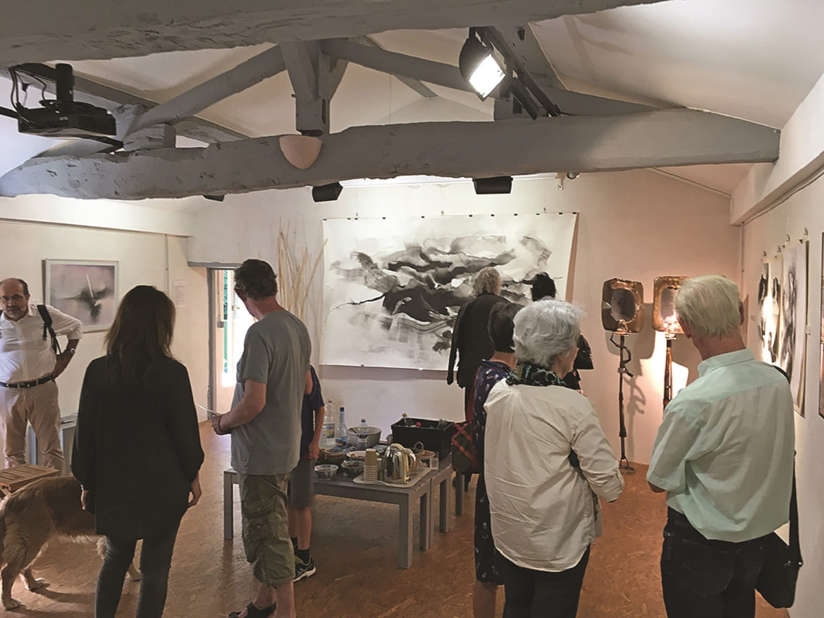 Galerie d'exposition La Praye à Fareins.