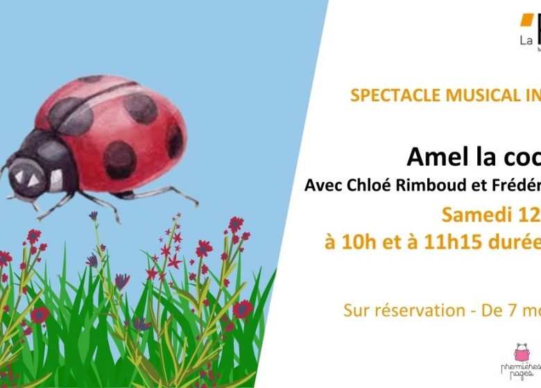 Amel la coccinelle, un bestiaire revisité en chansons jazzy ! Avec Chloé Rimboud et Frédéric Dambel