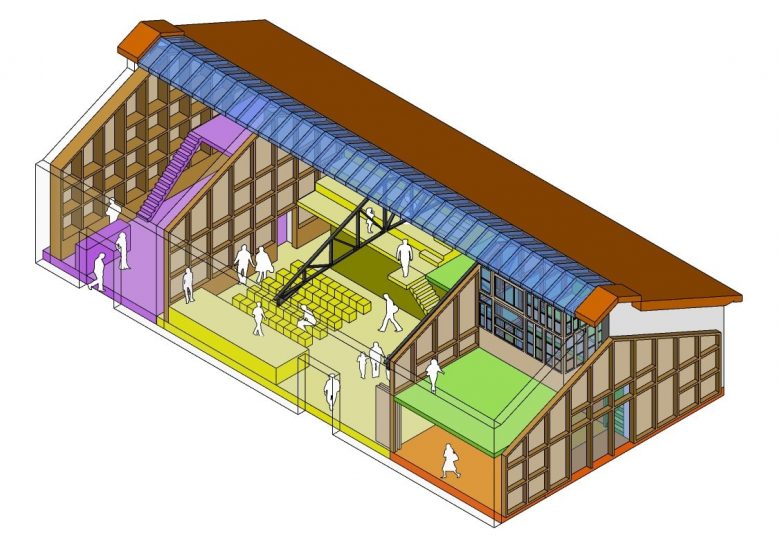 Journées Nationales de l’Architecture : Visite du chantier participatif d’un tiers-lieu à Trévoux