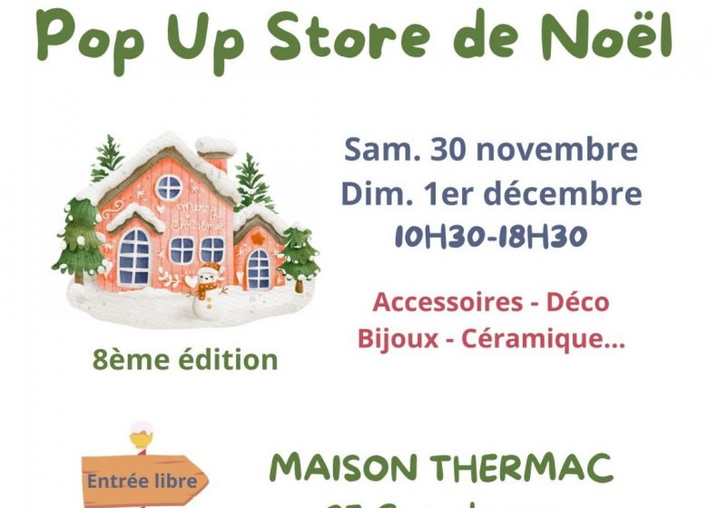 Exposition artisanale : Pop Up Store de NOEL