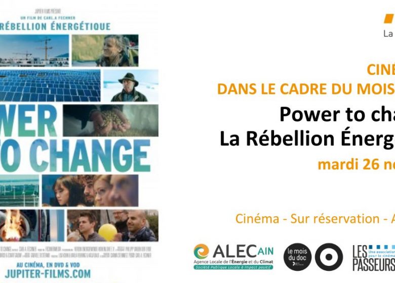 Ciné-concert « Power to change : La Rébellion Énergétique »