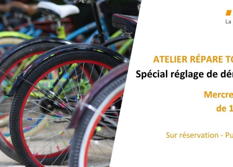 Atelier réparation vélo : Spécial réglage de dérailleurs