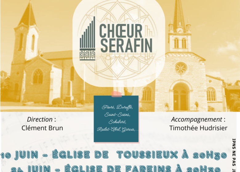 Concert Chœur Serafin