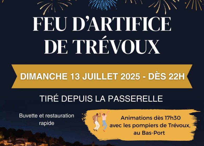 Feu d’artifice de Trévoux