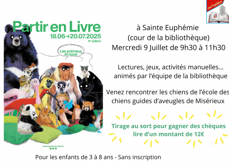 Partir en Livres – Les animaux et nous