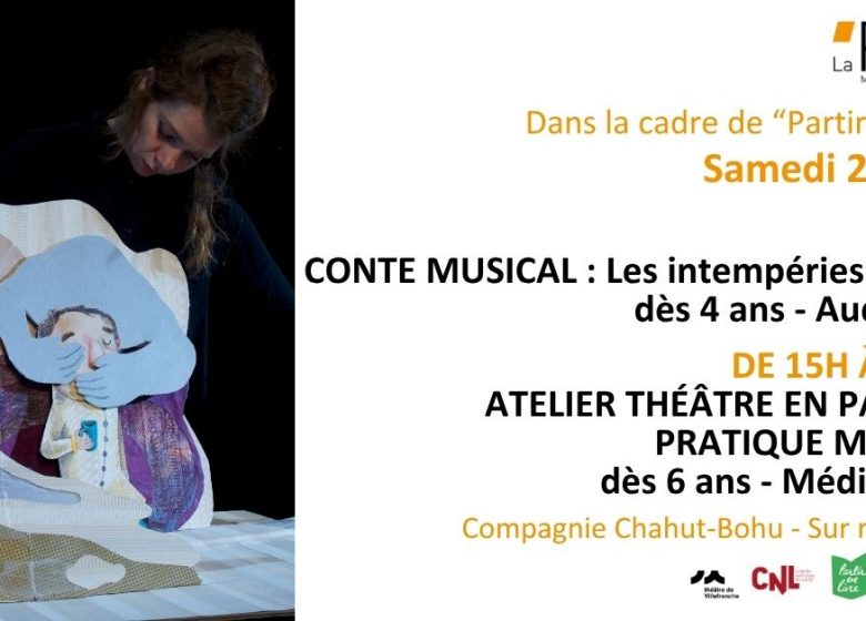 Atelier théâtre en papier et pratique musicale