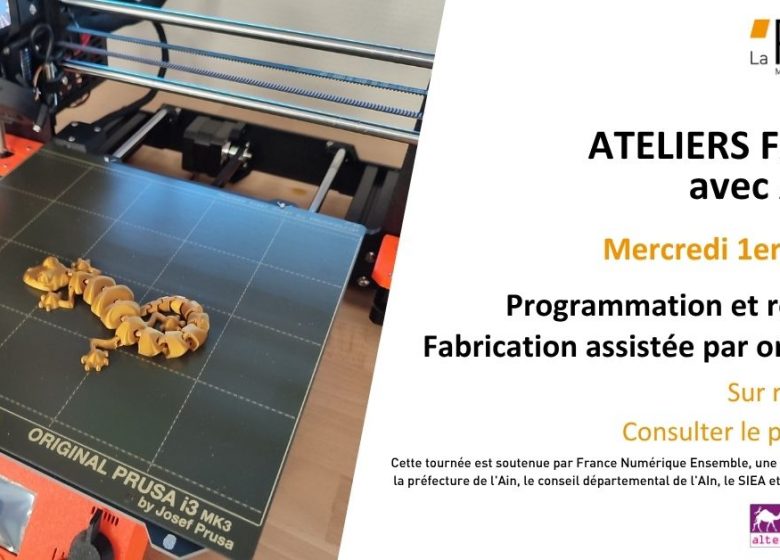 Ateliers Fablab avec Altec : programmation et robotique