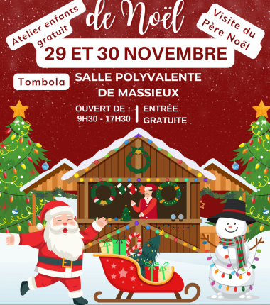 Marché de Noël à Massieux