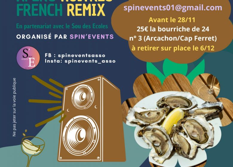 Apéro huîtres & French Remix