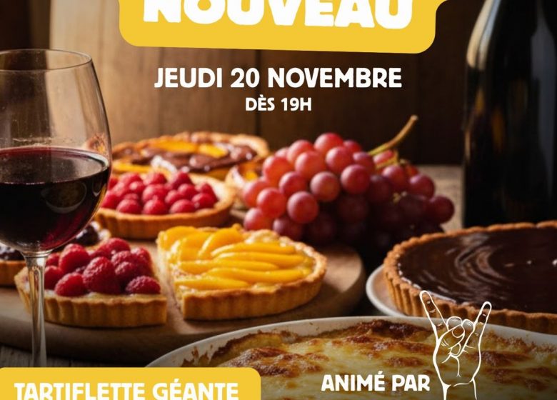 Soirée Beaujolais Nouveau au Domaine des Dombes