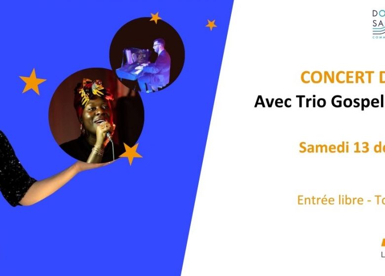 Concert de Noël : Trio Gospel Groove
