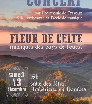Concert d’hiver de l’Harmonie de Trévoux – Ecole de Musique