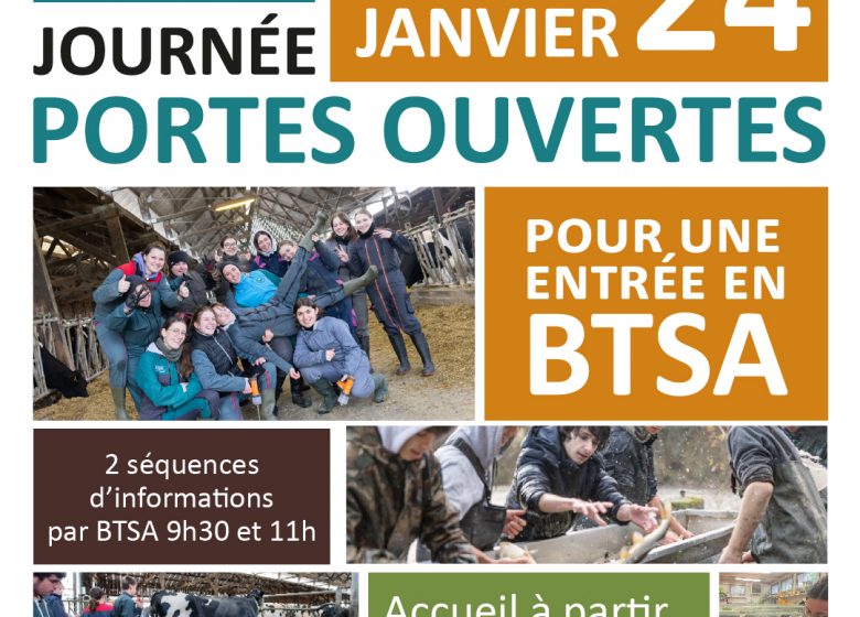 Lycée de Cibeins : Journée Portes Ouvertes spéciale BTSA