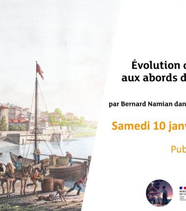 Conférence : Évolution du cours de la Saône aux abords de la ville de Trévoux de 1750 à nos jours