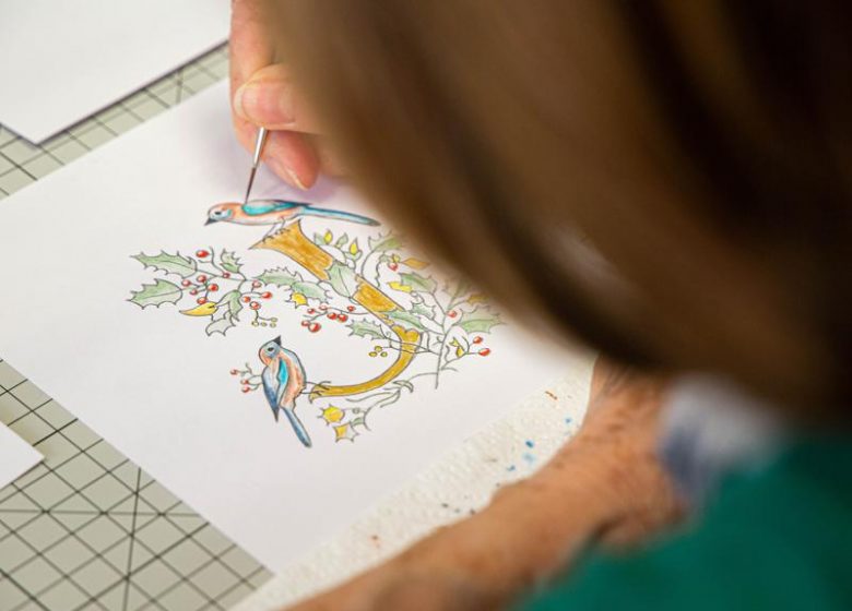 Les après-midi créatifs : « de l »imprimé à l&rsquo;enluminé »