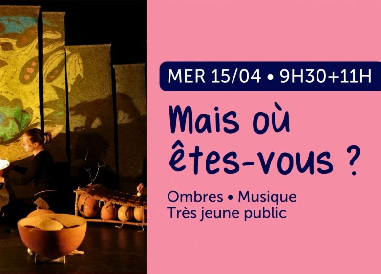 Spectacle très jeune public : Mais où êtes-vous ?