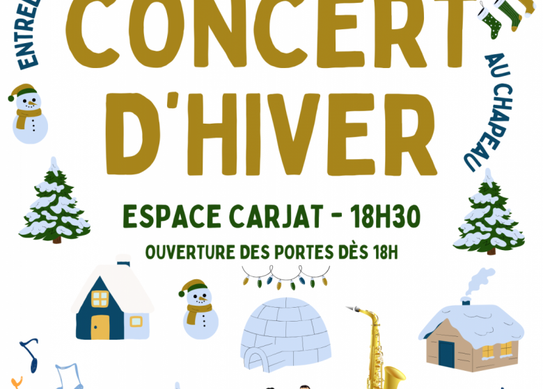 Concert d&rsquo;hiver Ecole de musique de Fareins
