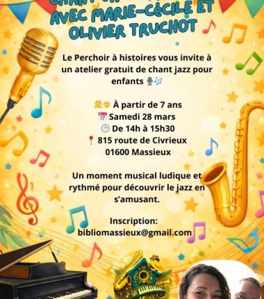 Atelier jazz vocal enfants