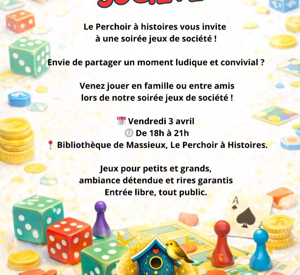 Soirée jeux de société