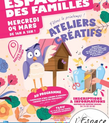 Ateliers créatifs de printemps