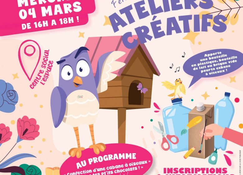 Ateliers créatifs de printemps