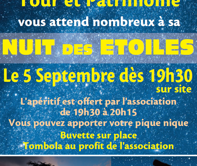 Nuit des étoiles d&rsquo;été