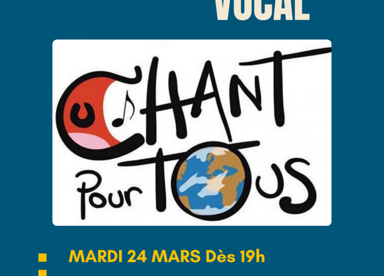Atelier vocal : Chant pour tous