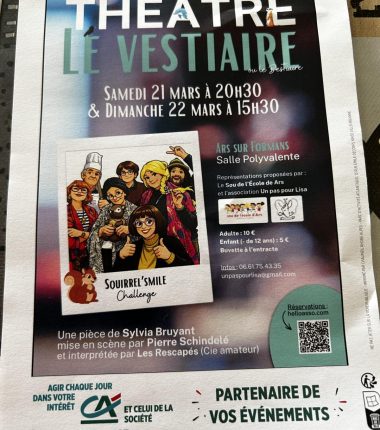 Soirée théâtre : Le Vestiaire