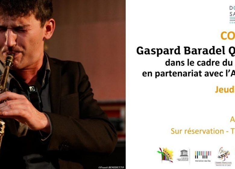 Concert : Gaspard Baradel Quartet