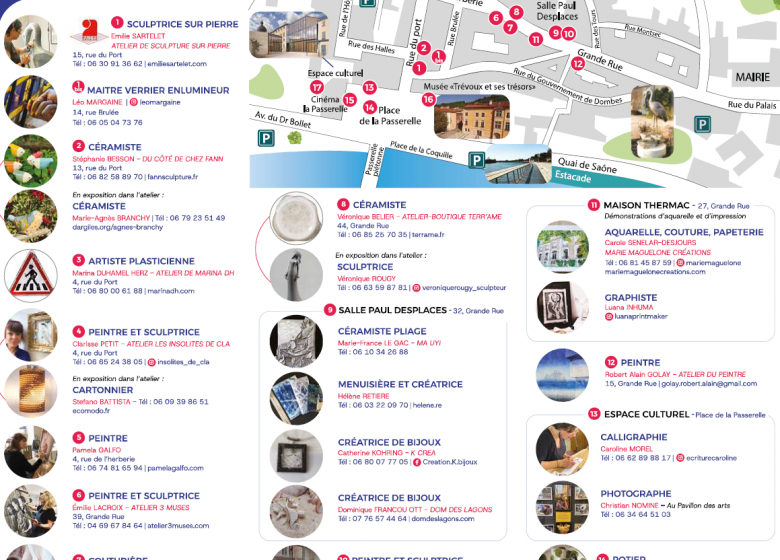 Exposition et rencontre avec artistes et artisans à Trévoux