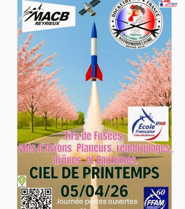 Astromodélisme MACB Reyrieux : journée portes ouvertes découverte