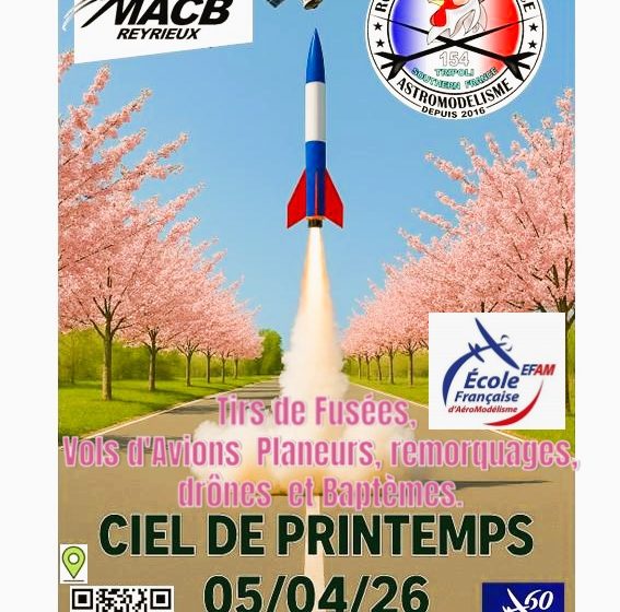 Astromodélisme MACB Reyrieux : journée portes ouvertes découverte