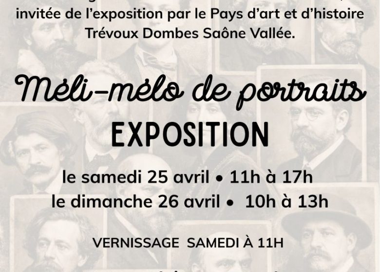 Exposition « Méli-mélo de portraits »