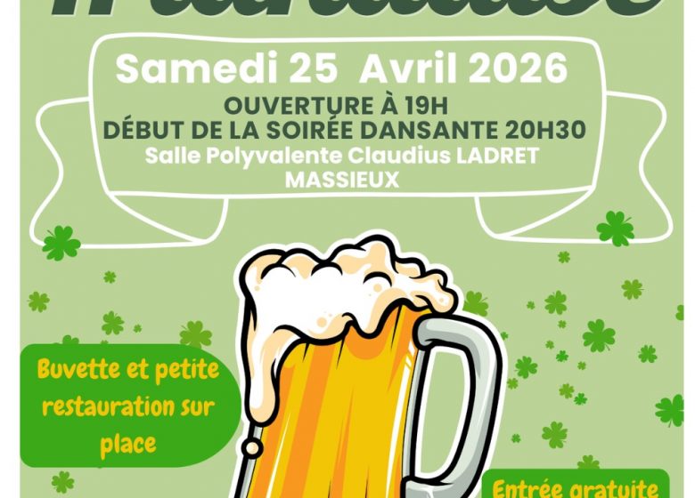 Soirée Irlandaise avec le grand orchestre de La Tourbillante