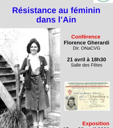 Résistance au Féminin dans l&rsquo;Ain