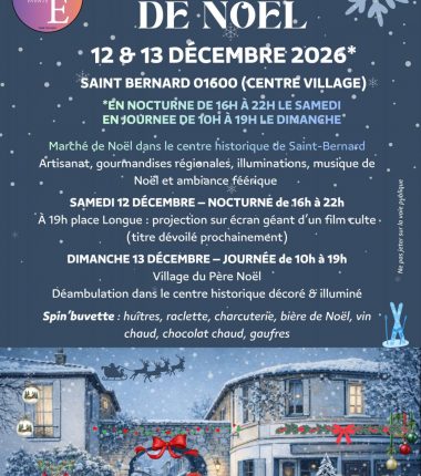 Marché de Noël de Saint-Bernard 2026