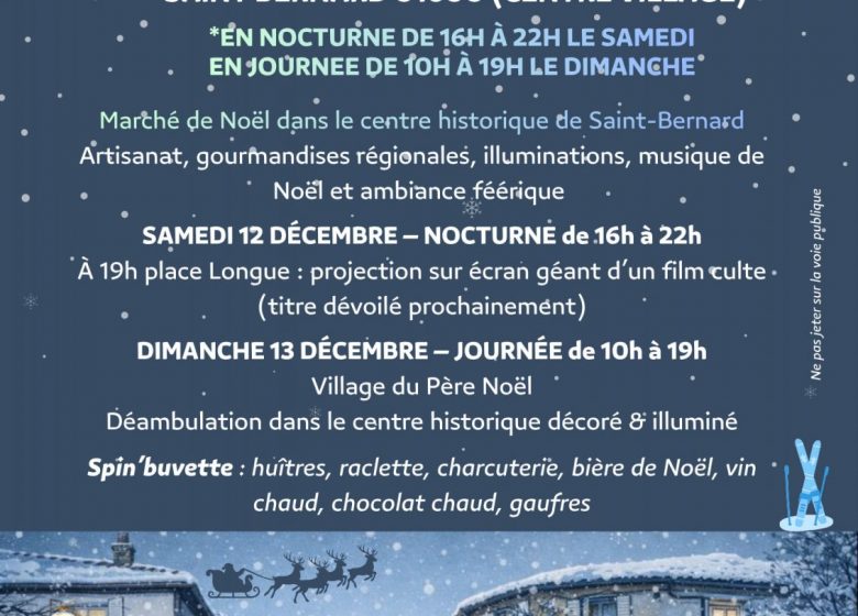 Marché de Noël de Saint-Bernard 2026