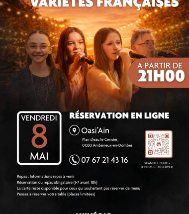 Concert Variétés Françaises