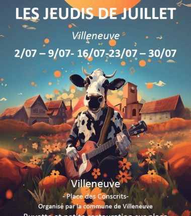 Festival Solidaire  » Les Jeudis de Juillet »