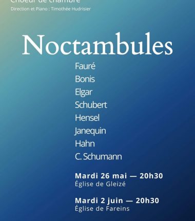 Concert Chœur de chambre