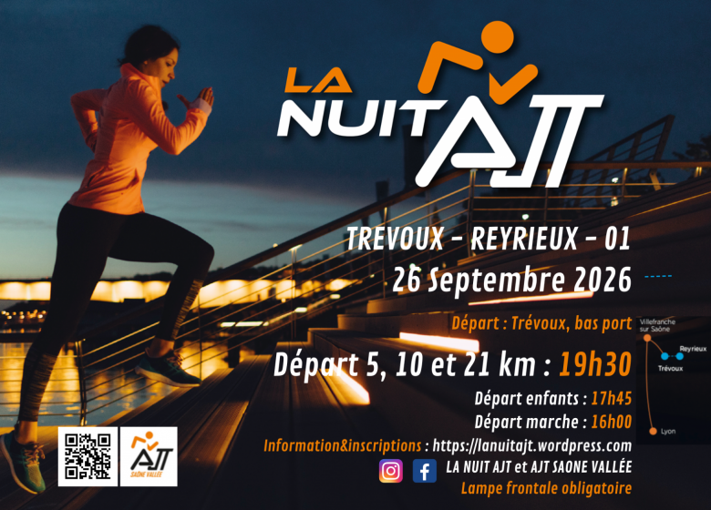 La Nuit AJT – Urban Trail