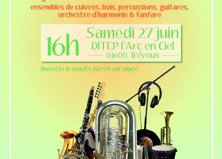 Fête de l&rsquo;été de l&rsquo;Harmonie et école de musique de Trévoux