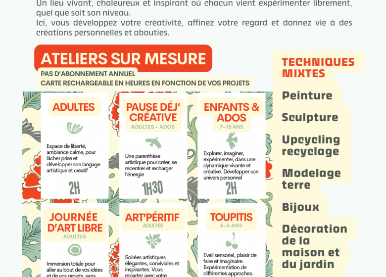 Cours adultes et enfants  : les insolites de Cla