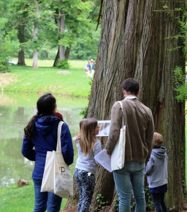 Le Parc à l&rsquo;envers ! Balade sensorielle dans le parc de Cibeins