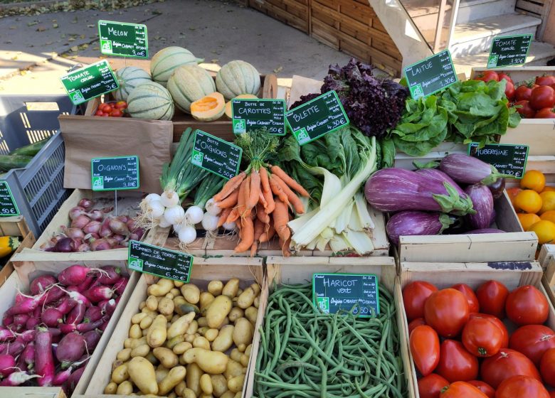 Vente estivale Producteurs locaux et bio – Promenade des Tilleuls à Trévoux