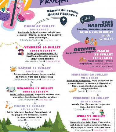 Soirée guinguette en plein air