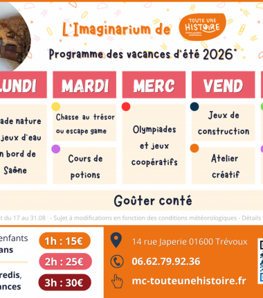 Animations à l&rsquo;Imaginarium de Toute une Histoire