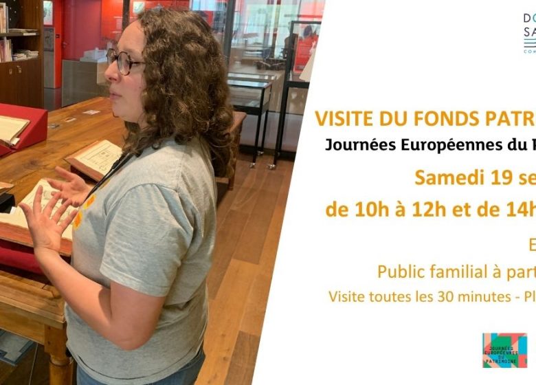 Visite du fonds patrimonial – Journées européennes du Patrimoine
